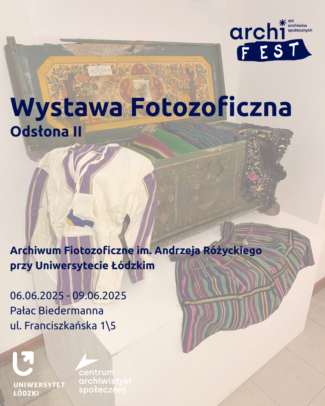 Plakat zapowiadający wystawę