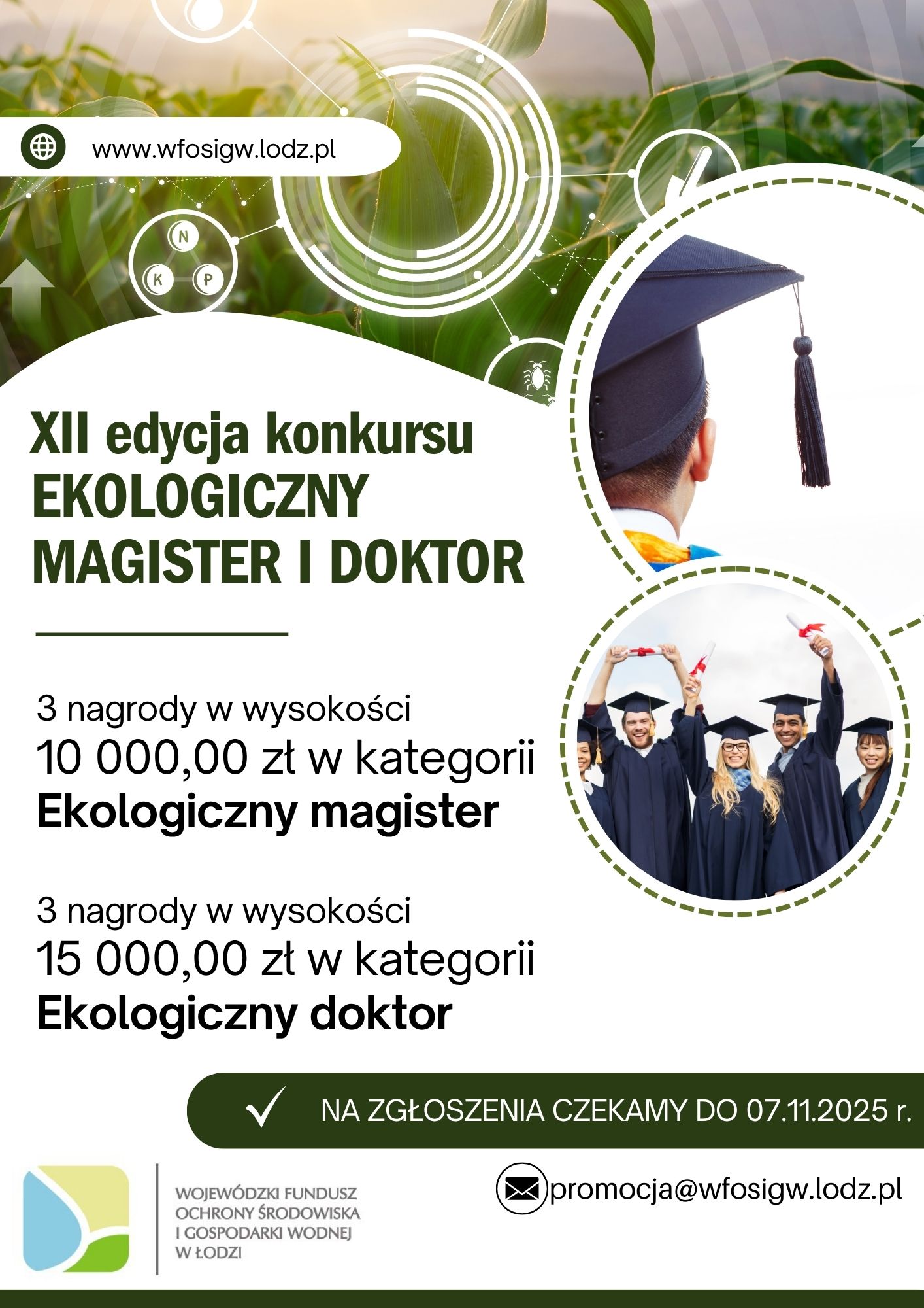 Plakat promujący konkurs