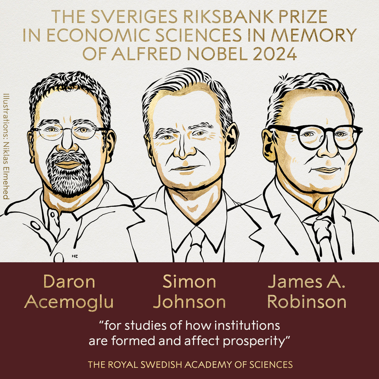 Daron Acemoglu, Simon Johnson and James A. Robinson