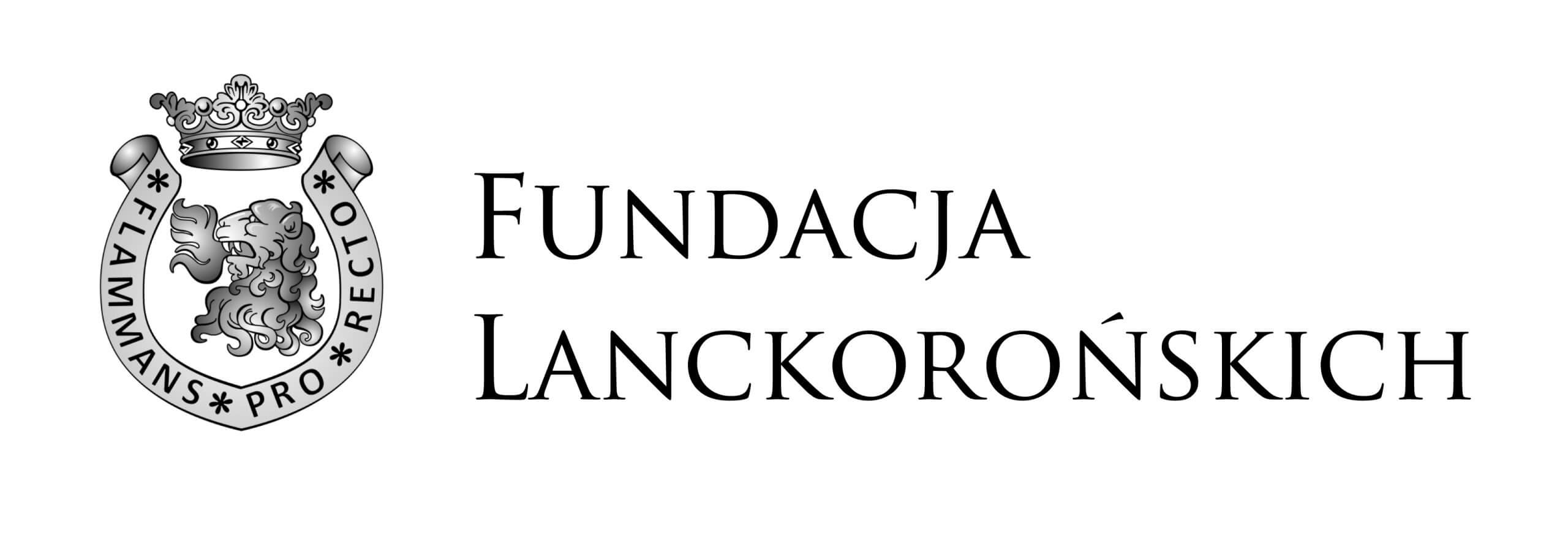Fundacja Lanckorońskich logo herb