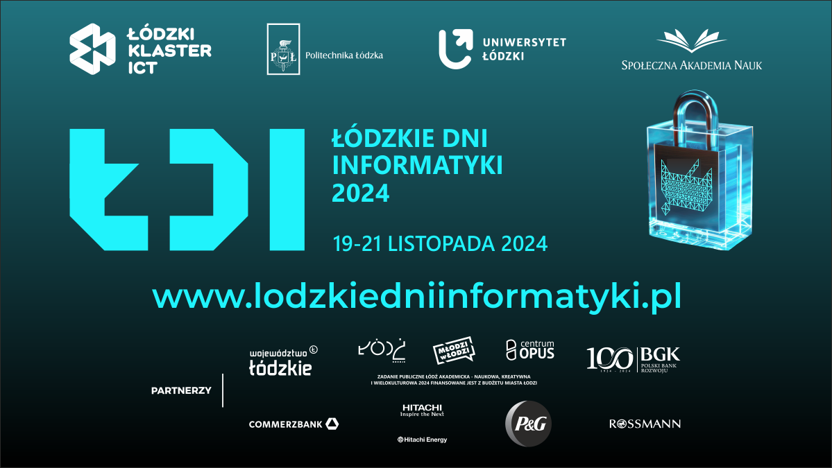 grafika dotycząca Łódzkich Dni Informatyki