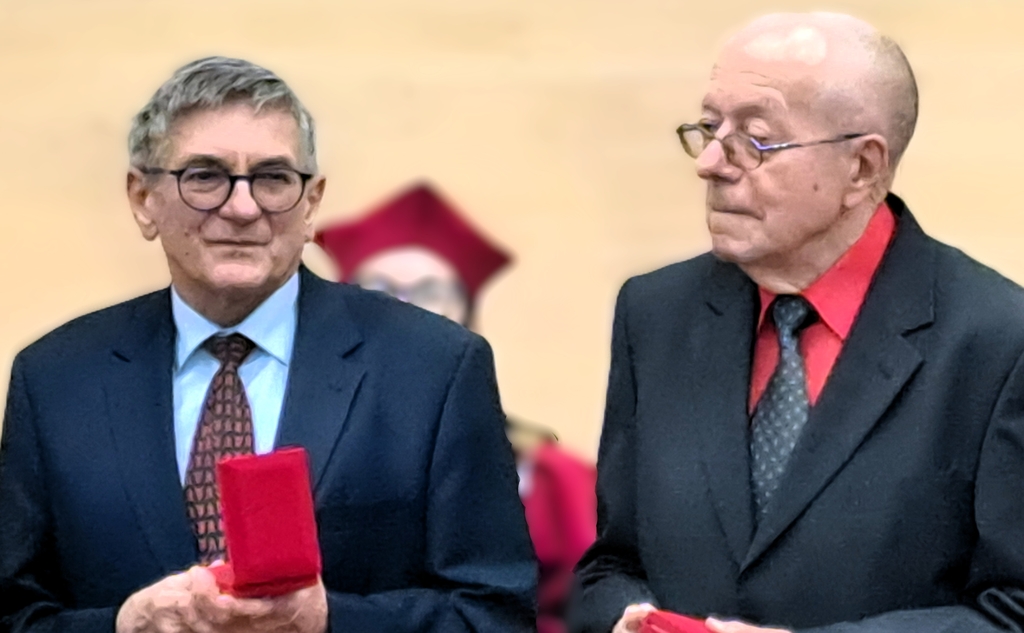 od lewej: prof. dr hab. Paweł Maślanka, dr hab. Wielisław Olejniczak, prof. UŁ