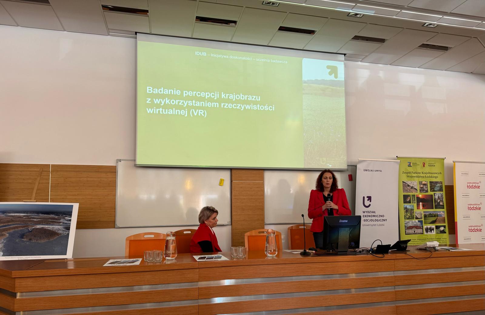 Dzień Krajobrazu 2024 – Wystąpienie przedstawicieli WNG UŁ 