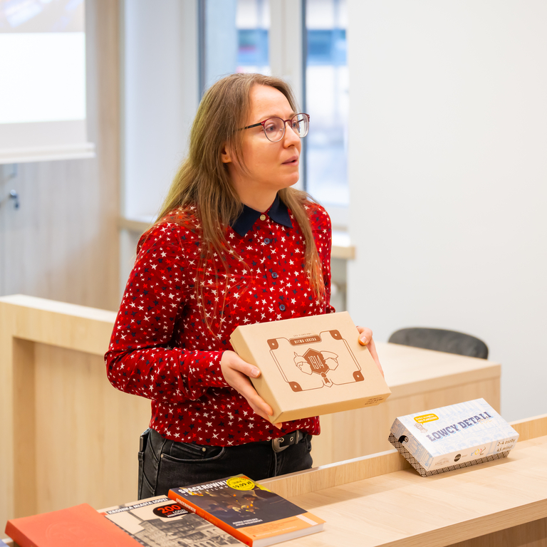 Pani mgr Małgorzata Janiak, która „Odczarowywała Łódź…”. 