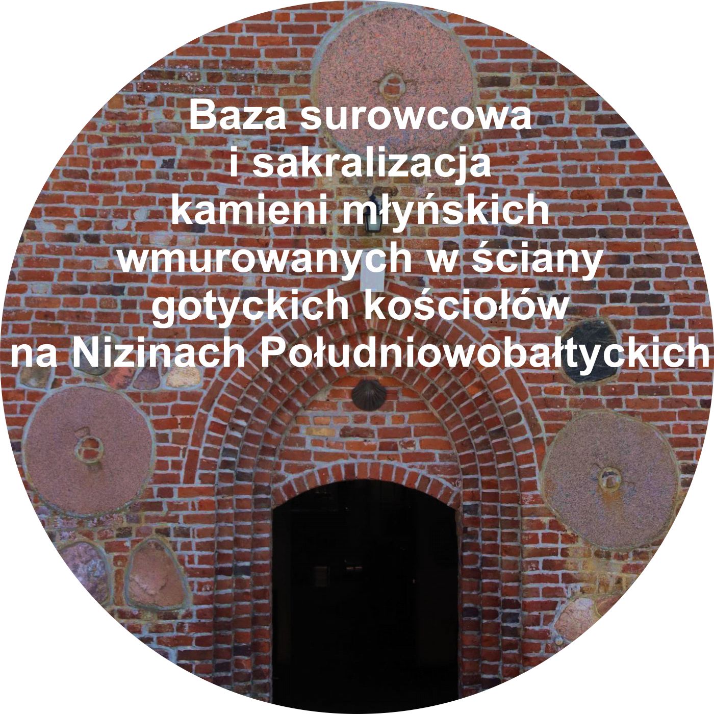 Baza surowcowa i sakralizacja kamieni młyńskich wmurowanych w ściany gotyckich kościołów na Nizinach Południowobałtyckich