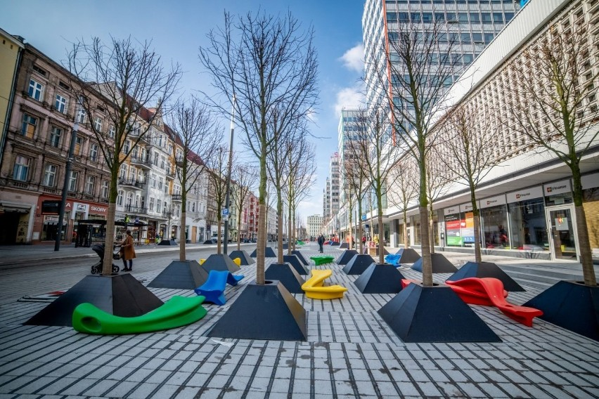 Ulica św. Marcin w Poznaniu.