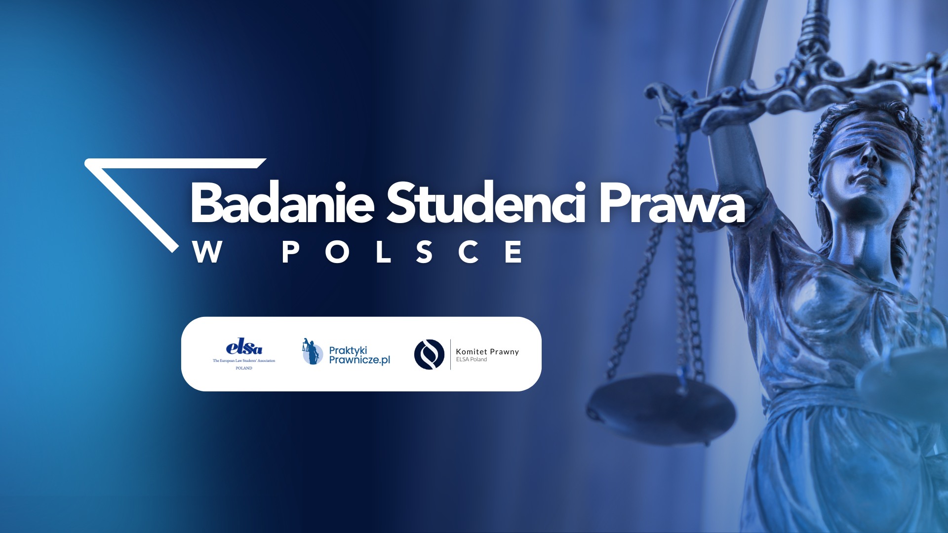 Grafika promująca Badanie Studenci Prawa w Polsce