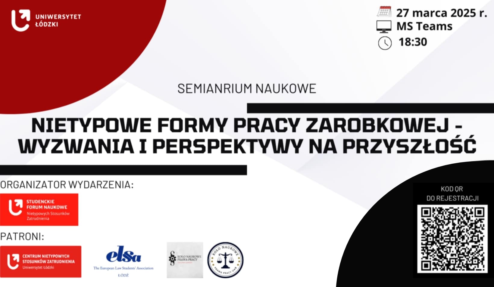 Grafika ze szczegółami wydarzenia