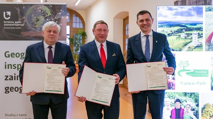 Wydział Nauk Geograficznych UŁ podpisał list intencyjny z Polską Siecią Odnowy i Rozwoju Wsi