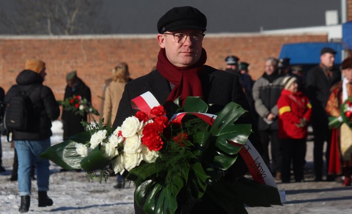 Uroczystości na Radogoszczu