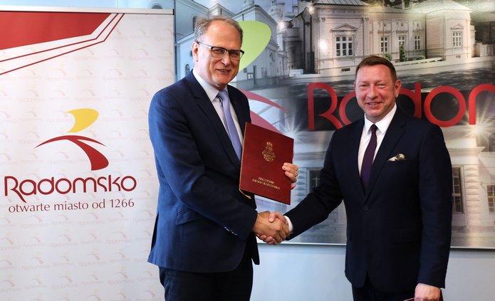 WSPÓŁPRACA Z URZĘDEM MIASTA RADOMSKO