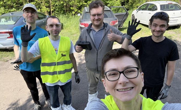 Zespół badawczy podczas drugiej morfologii