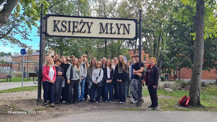 Warsztaty dla uczniów III LO na Księżym Młynie