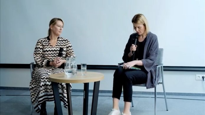 Katarzyna Walęcka-Napora (z lewej strony) i Marta Szymczyk (z prawej)