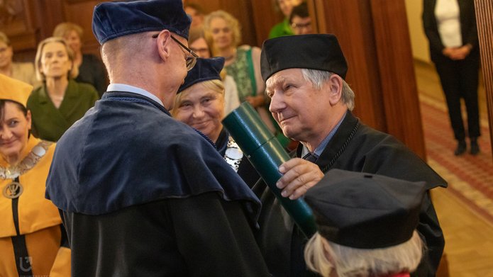 dr Jan Rek i prof. Piotr Sitarski