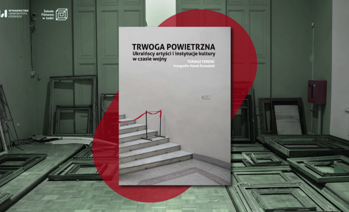 okładka na tle ram obrazów