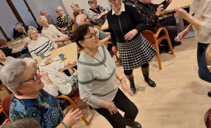 Impreza taneczna w klubowej świetlicy