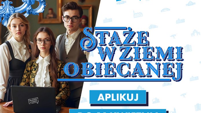 grafiak promująca staże