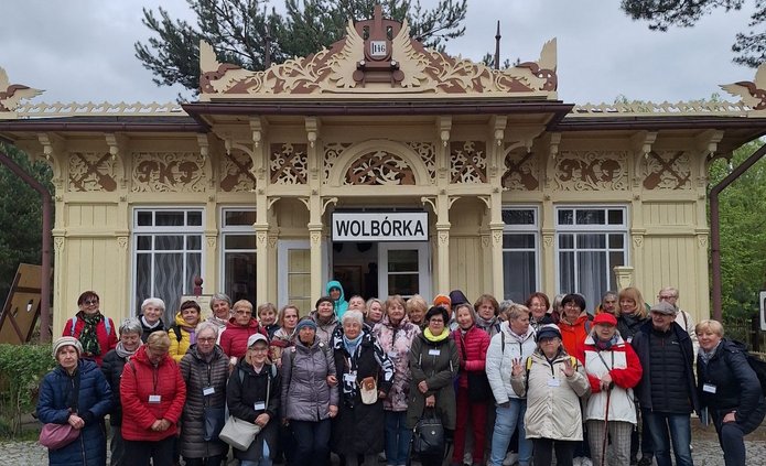 Wycieczka seniorów nad Pilicą