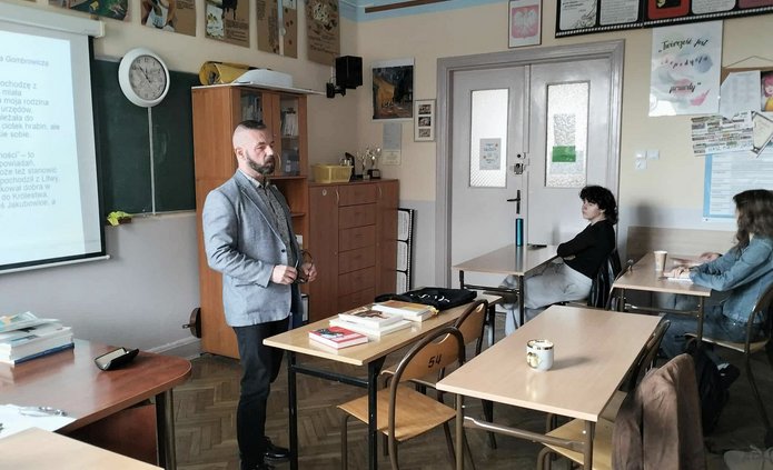 Prof. Kępiński w XVI LO