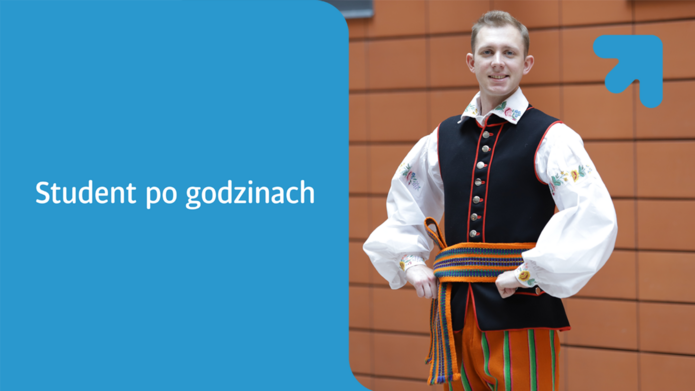 młody mężczyzna w stroju ludowym