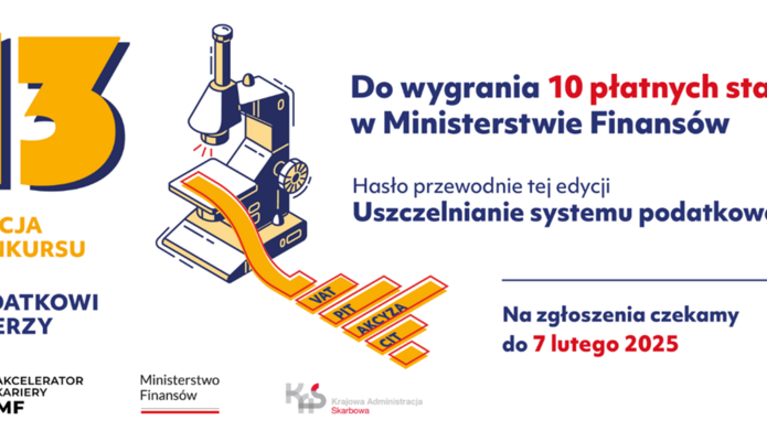 kolorowa grafika 13 edycji konkursu podatkowi liderzy