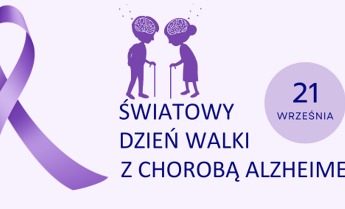 grafika Światowego Dnia Walki z Chorobą Alzheimera