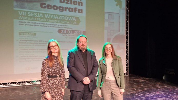 byliśmy w Bełchatowie w ramach obchodów Dnia Geografa.
