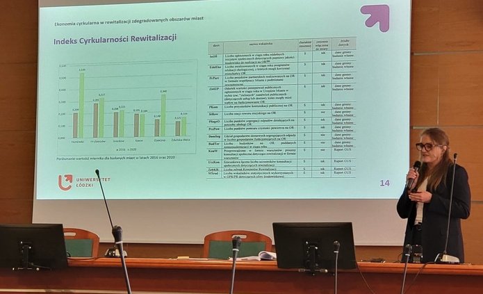 Osoba wygłaszająca prezentację