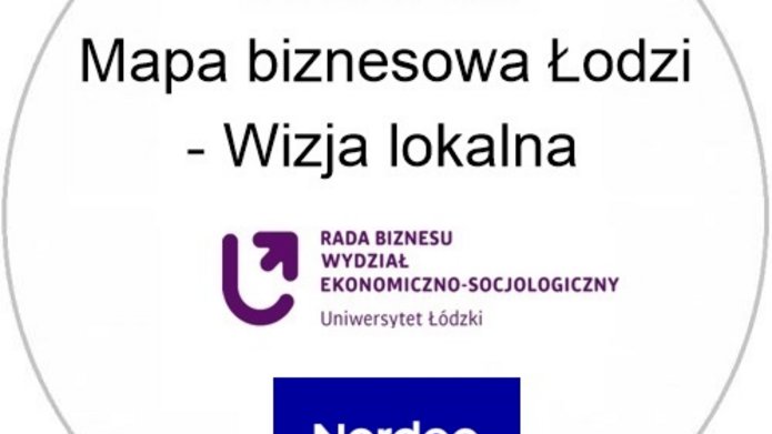 baner projektu Mapa Biznesowa Łodzi - Wizja Lokalna w Nordea Bank