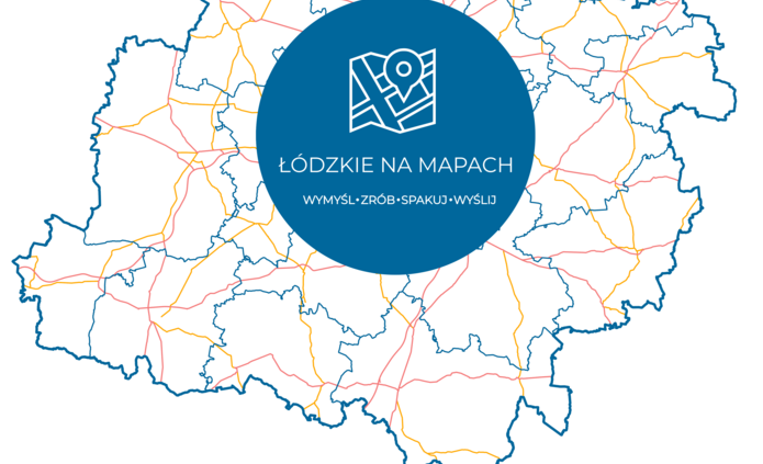 Łódzkie na mapach 2024