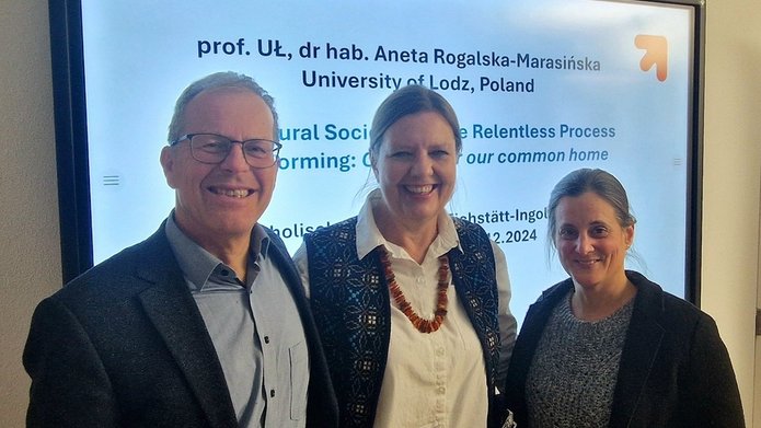 dr hab. Aneta Rogalska-Marasińska gościła w Katolickim Uniwersytecie w Eichstatt-Ingolstadt w Bawarii