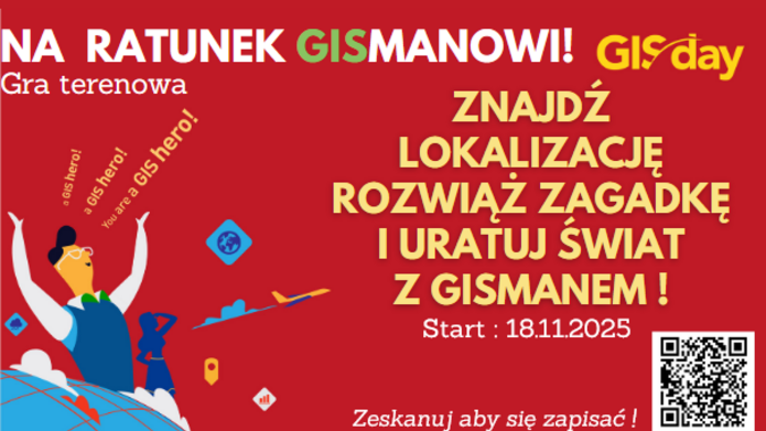 Gra terenowa „Zagłada Ziemi” – dołącz do GISmana!