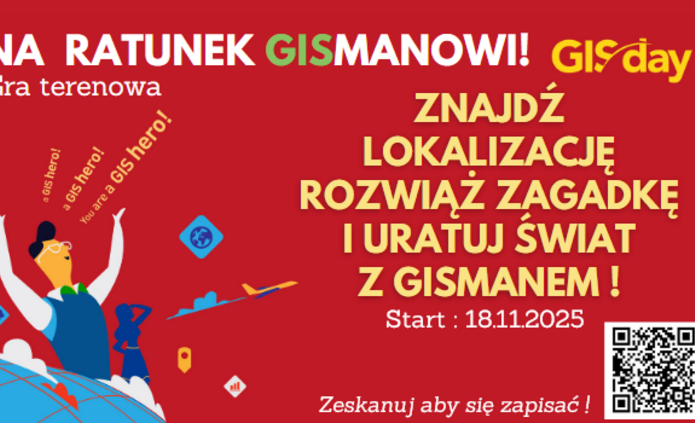 Gra terenowa „Zagłada Ziemi” – dołącz do GISmana!