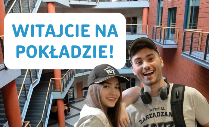 dziewczyna i chłopak i tekst Witajcie na pokładzie