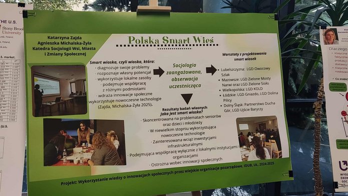 Plakat autorstwa Katarzyny Zajdy i Agnieszki Michalskiej-Żyły