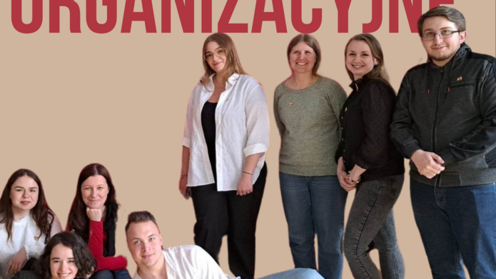 plakat dekoracyjny spotkania organizacyjnego koła