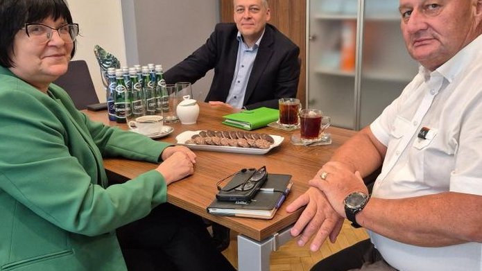 Uczestnicy spotkania UŁ - RDLP