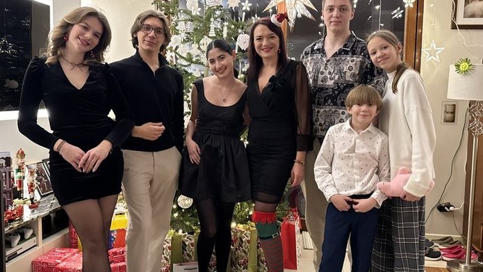 Uczestnicy akcji Gość na Gwiazdkę