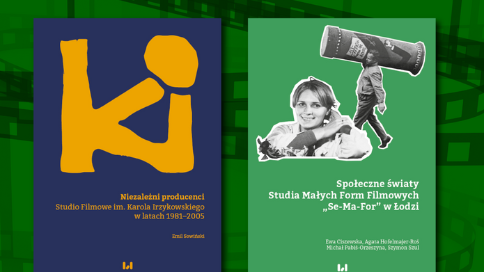 Grafika z dwiema okładkami