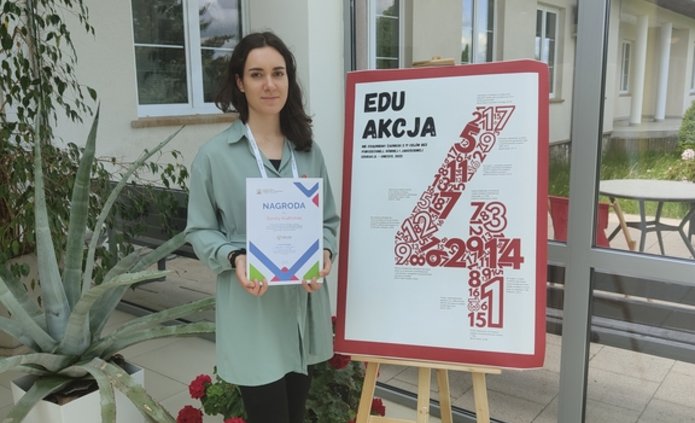 Dorota Kudlicka z nagrodą