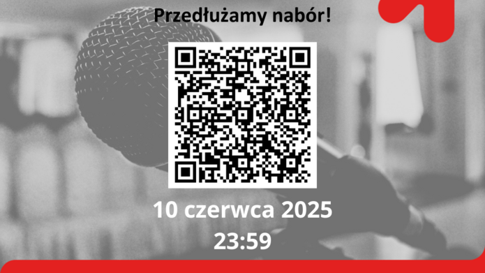grafika promująca nabór do konkursu Talking Science