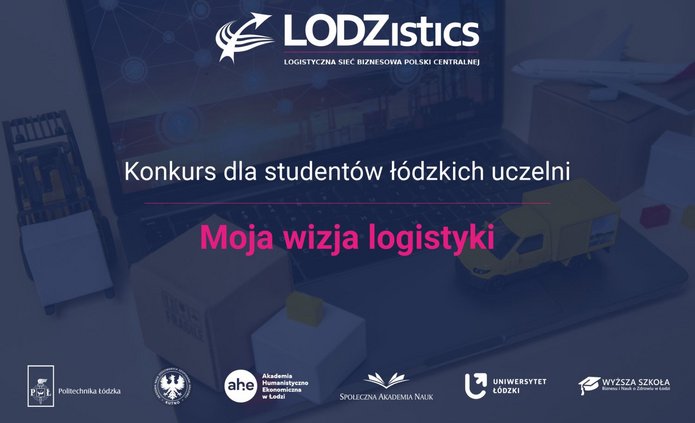 rafika informacyjna konkursu Moja wizja logistyki