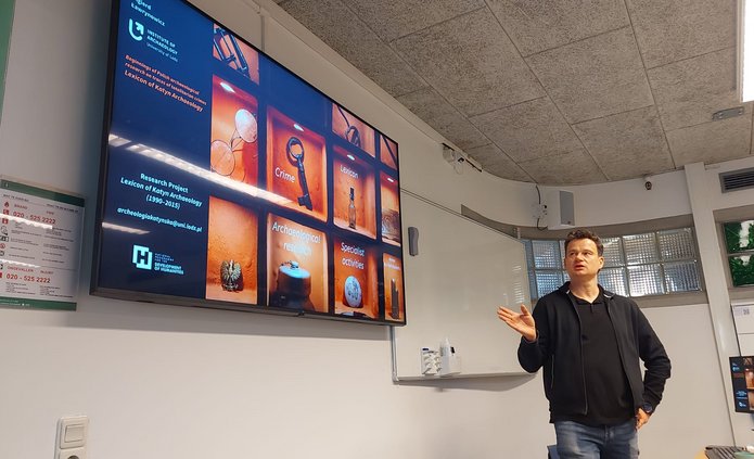 Wykład na seminarium magisterskim