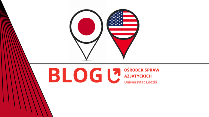 Logo blogu OSA UŁ Japonia USA