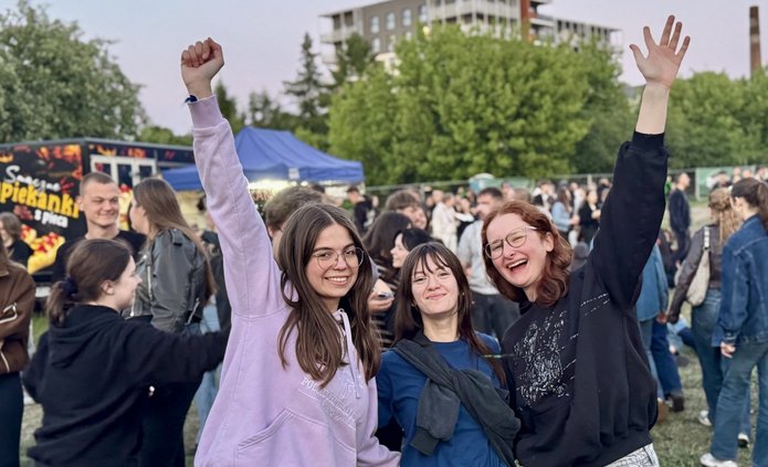 Studenci na Juwenaliach