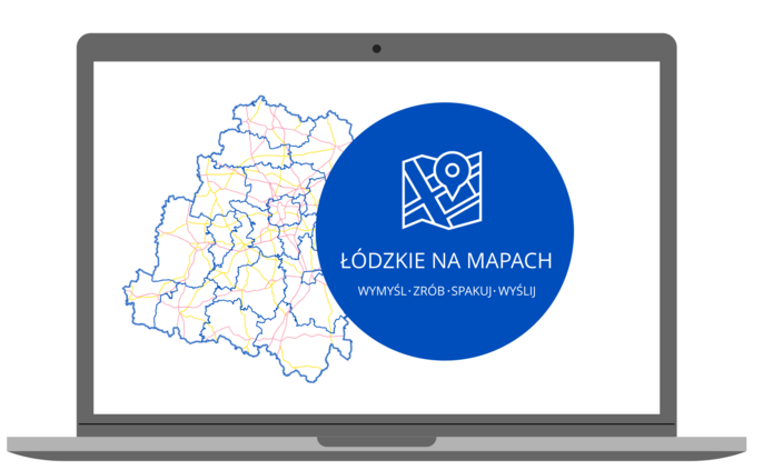 grafika dot. konkursu Łódzkie na mapach 2025