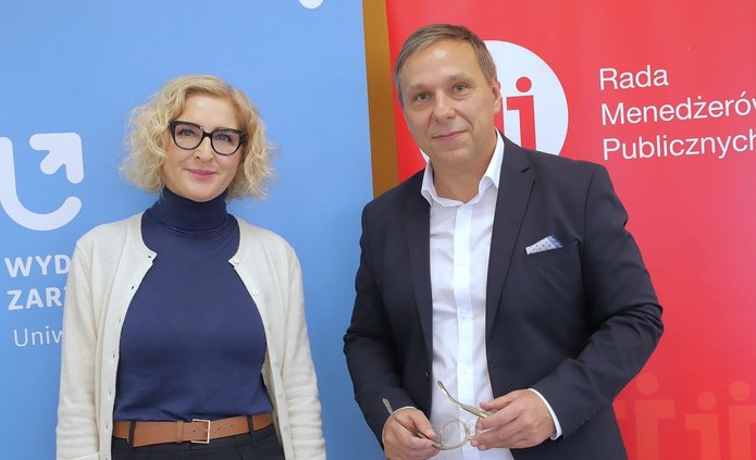 Magdalena Wiśniewska i Marcin Derengowski