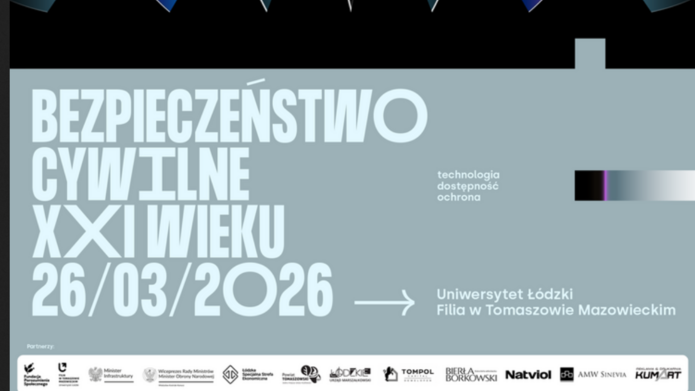logo tarcze w tle z napisem ogólnopolska konferencja naukowa