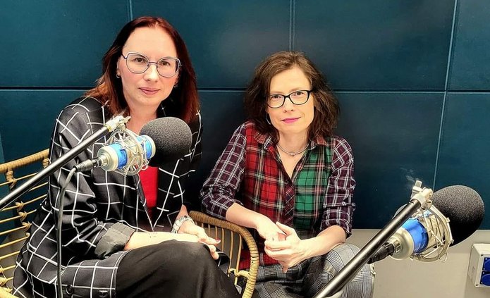 Justyna Tomaszewska i Prof. Wioletta Kazimierska-Jerzyk